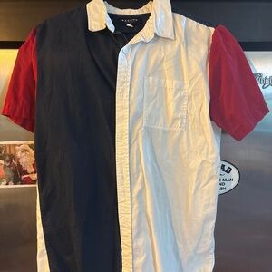 Short sleeve shirt for Fourth of July